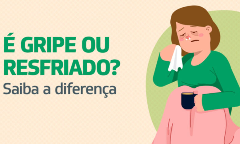 Diferença entre Gripe e Resfriado